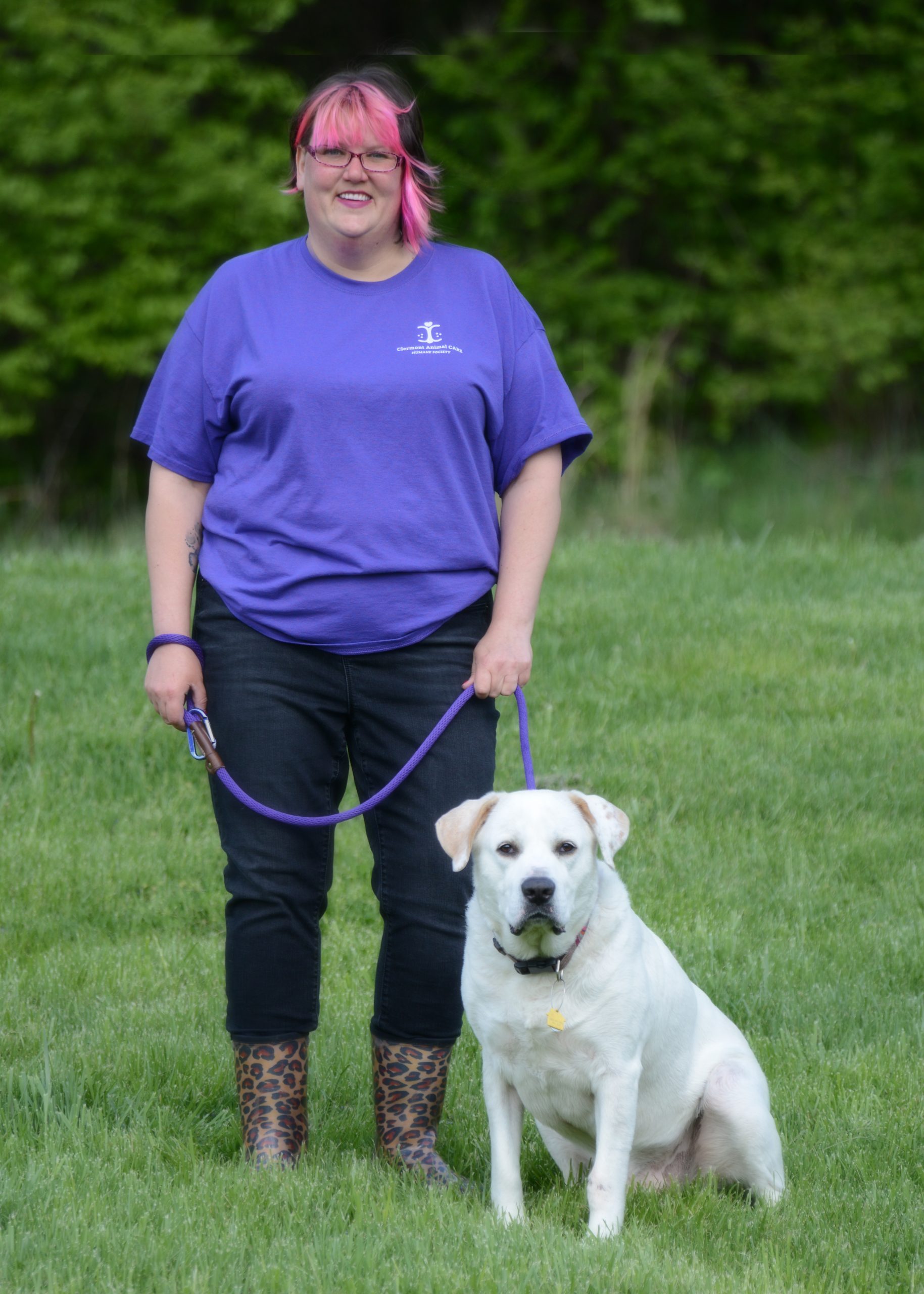 Trisha Spence & Buddy Bear